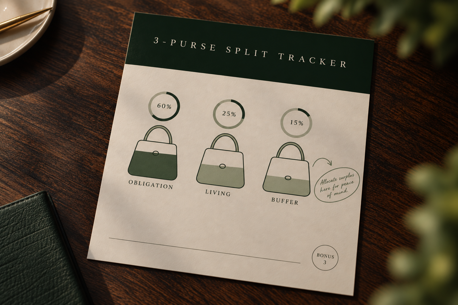 3-Purse Split Tracker preview