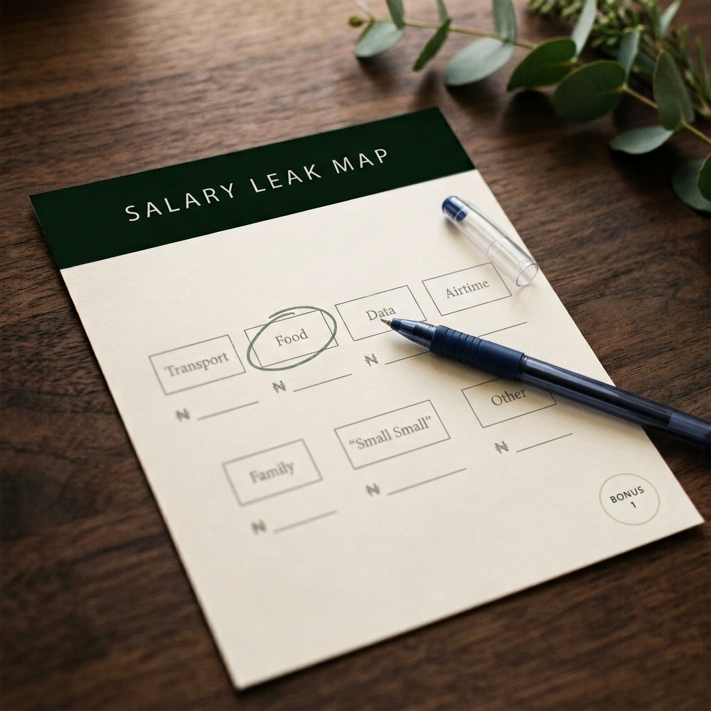 Salary Leak Map worksheet preview