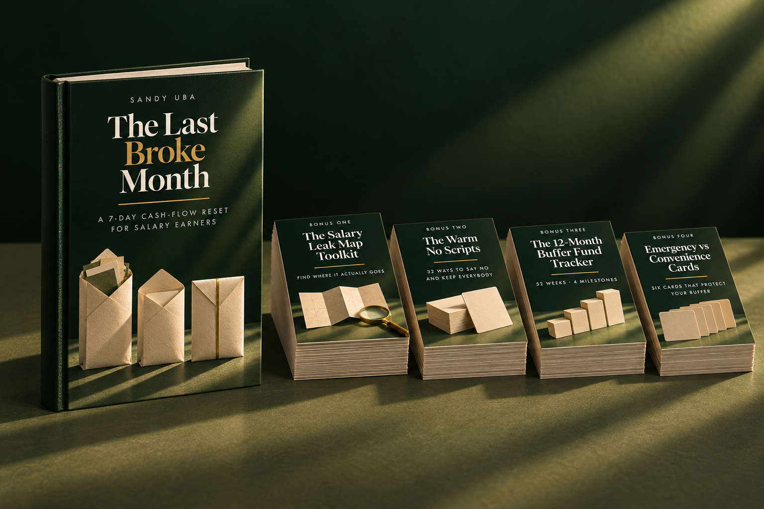 The Last Broke Month guide plus 4 bonus PDFs